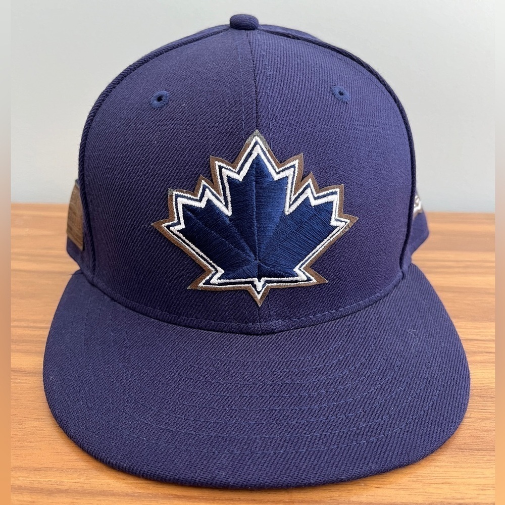 NEW ERA 59FIFTY Blue Jays MLB Fitted Baseball Cap Size 7 3/8 58.7 cm Sports Fan - Picture 4 of 13